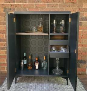 Vintage Cocktail Cabinet 