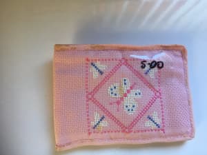 Embroidered Paper Notepad Cover