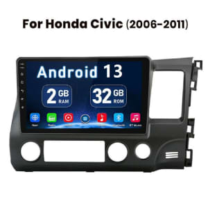 For Honda Civic plug n play 2006 - 2011 GPS 10 inch Navigation Stereo