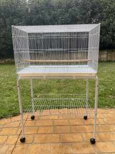 Avi one bird cage with stand