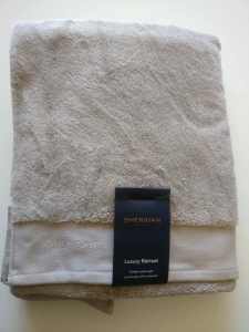 sheridan bath sheet towel, unneeded gift