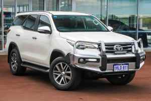 2017 Toyota Fortuner GUN156R Crusade Crystal Pearl 6 Speed Automatic Wagon