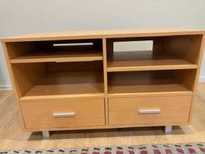 TV/Entertainment Unit with 2 drawers