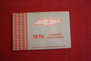 Chevrolet Camaro Owner's Manual