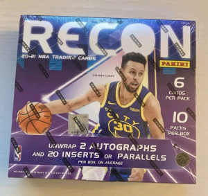 20-21 Recon hobby box, NBA basketball cards 
