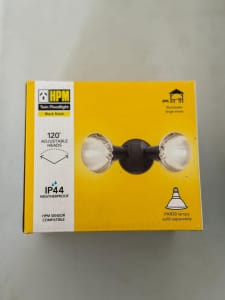 Twin LED Floodlight with Sensor