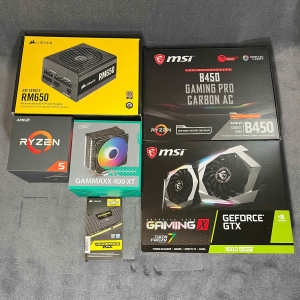 AMD 2600 & 1660 Super Gaming PC Parts