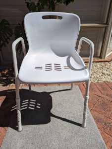 Shower Chair. Adjustable height. Bought it from Daily Living Products