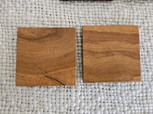 Solid Marri Wood Coasters
