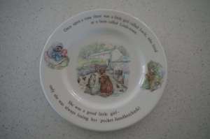Wedgwood china Mrs Tiggy-Winkle plate
