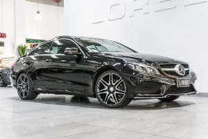 2014 Mercedes-Benz E250 207 MY15 Obsidian Black Metallic 7 Speed Automatic Coupe