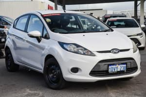 2012 Ford Fiesta WT CL White 5 Speed Manual Hatchback