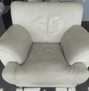 Comfy Chair Project = Ready for new upholstory & new home