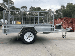Xtreme 7X5 - Galvanised Steel Caged Trailer