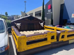 Mechanical Bull Inflatable surround Bed second Hand for sale