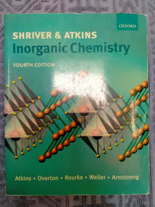 Shriver & Atkins Inorganic Chemistry 4th edition