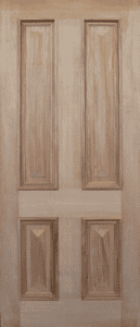 2040x820x38 Pemberton Cricket Bat Door Engineered With Solid Timber