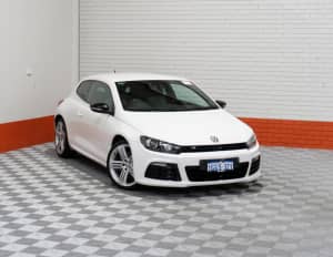 2014 Volkswagen Scirocco 1S MY14 R White 6 Speed Sports Automatic Dual Clutch Hatchback