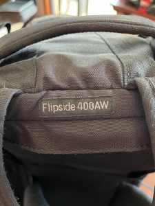 Lowepro Flipside 400 camera backpack. As new, complete