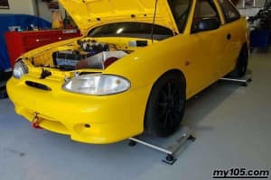 HYUNDAI EXCEL RACECAR , QUALITY BUILD NOT A CHEAP ONE READY TO RACE