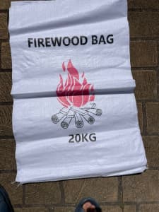Fire wood srotage bags 130 pack