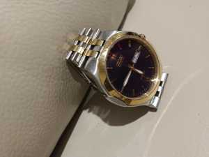 Citizen Eco Drive WR100 two tone watch