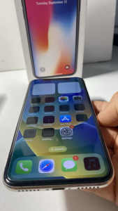 Iphone x 256gb with 100% battery brand new