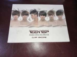 K-POP Teen Top 1st Single Album Come into the World : CLAP ENCORE CD -