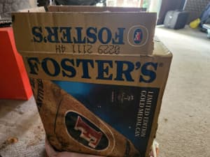 Fosters Limited Edition Gold Meal cans, Sydney 2000 Olympics.
