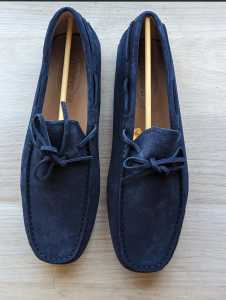 Pair of Blue Tods Shoes (size 7/41) - Never Been Worn