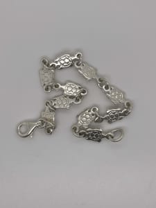 Turtle bracelet solid sterling Silver
