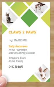 CLAWS 2 PAWS