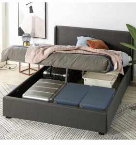 Gaslift queen bed and mattress