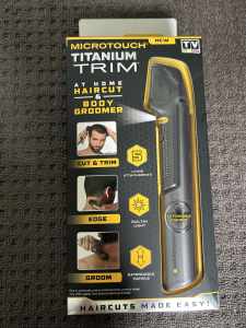 Microtouch Titanium Trim at Home Haircut & Body Groomer