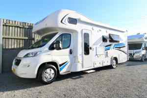 2017 Jayco Conquest 25-1 Fiat Ducato Slide Out Island Bed 4 Berth