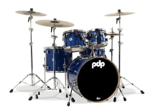 PDP Concept Maple Blue Sparkle 5-Piece Drum Shell Pack - NEW IN BOX