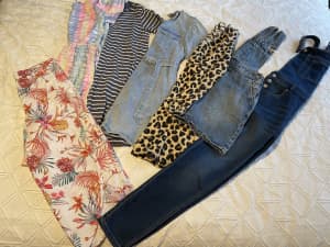 Size 14 girl dresses and overalls