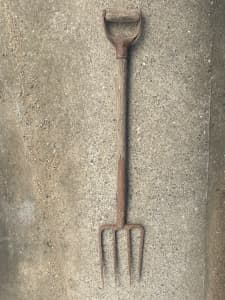 Antique Garden Fork Tool
