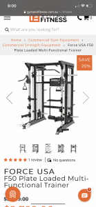 FORCE USA F50 FUNCTIONAL FITNESS TRAINER 