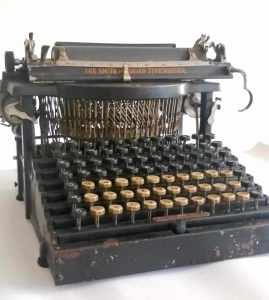 Rare 1910s Vintage Smith Premier Typewriter - Dual Keyboard
