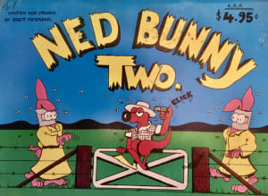 Ned Bunny 2 Cartoon Book