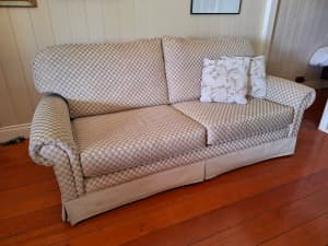 Gorgeous Lounge Suite - 3 Seater & 2 Single Armchair