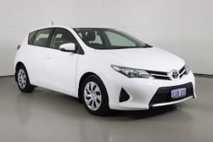 2014 Toyota Corolla ZRE182R Ascent White 7 Speed CVT Auto Sequential Hatchback