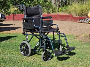 Redgum RG17HBD Deluxe Folding Transit Wheelchair