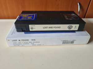 Lost and Found Ex-rental Blockbuster VHS
