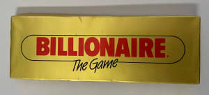 Billionaire Card Game 1984 Vintage