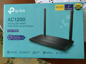 TP-Link 1200 modem router