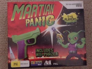 Wii video game Martian Panic complete