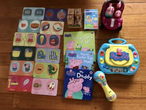 Peppa Pig books and toys