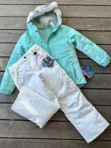 Girls size 12 snow jacket and pants